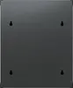 The back of a black metal key cabinet with four mounting holes. Produktbild-Vorschau