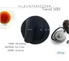 Untersetzer FILZ, 3 mm dick, rund, D 50 cm, schwarz Produktbild-Vorschau 2