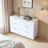 UnboxG Comò a 6 cassetti, bianco, credenza / armadio Anteprima dell’immagine prodotto 10