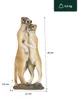 Safari Gartenfiguren Elefant, Schildkröte und Erdmännchen Produktbild-Vorschau 4