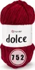 YarnArt Dolce Wolle 752 Bordo - Weich, 100% Polyester, Produktbild-Vorschau 2
