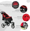 Pawhut PawHut Dog Trolley - Vozík pre psov - červený/čierny Náhľad obrázku produktu 11