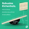 Vesta+ Balance Board Holz + Fitness App, Balanceboard aus Produktbild-Vorschau 4