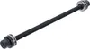 A product shot of a threaded spindle with nuts and washers on a white background. Produktbild-Vorschau