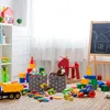 Contenitore in tessuto Relaxdays, set da 2 pezzi, motivo Anteprima dell’immagine prodotto 5