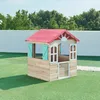 Kinderspielhaus 'Lulä' Spielhütte 130x115x101 cm Holz Produktbild-Vorschau 1