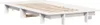 vidaXL Massivholzbett ohne Matratze Weiß 75x190 cm Produktbild-Vorschau 3