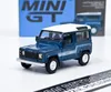 Land Rover Defender 90 County Wagon Stratos Blue - Mini GT Voir les images du produit 1