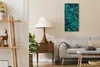 Wandbild Leinwand Bilder Wanduhr Geräuschlos 30x60 Malerei Produktbild-Vorschau 3
