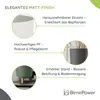 BirnePower Gracia Tubus Slim Effect Blumentopf Beton Optik Produktbild-Vorschau 3