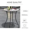 Outsunny Gartentisch Mosaiktisch Balkontisch Beistelltisch Produktbild-Vorschau 2