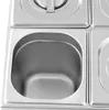 Bufetová ohřívací trouba 6 x GN 1/6 600 W Náhled obrázku produktu 4