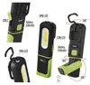 COB LED + SMD LED nabíjecí svítilna P4537, 330 lm, 1200 mAh Voir les images du produit