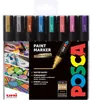 POSCA marqueur unique PC-5M set 2,5 mm 8 couleurs Voir les images du produit 3
