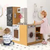 COSTWAY Cucina per bambini 3 in 1, cucina da gioco con Anteprima dell’immagine prodotto 8