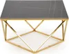 Couchtisch FELICIA Weißer Marmor / Gold Produktbild-Vorschau 5
