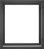 Vidaxl cheminée 50x28x56 cm acier noir mat Voir les images du produit 10