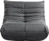 HOME DELUXE Relaxsessel mit Hocker CHILL - Anthrazit 102 x Produktbild-Vorschau 4