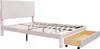 CDGlobal  Polsterbett 140x200cm mit höhenverstellbarem Produktbild-Vorschau 11
