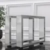 2er-Set MORENA | Lounge Tisch Kufe | Edelstahl | Füße: Produktbild-Vorschau 2