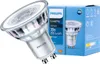 A Philips LED light bulb and its packaging. Voir les images du produit