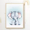 Safari Tiere 3er Set Bilder Zebra Elefant Giraffe Produktbild-Vorschau 4