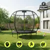 Detská trampolína 244 cm so sieťou a rebríkom - robustná a Náhľad obrázku produktu 3