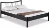 Metallbett Hanna – 100 x 200 cm / schwarz Produktbild-Vorschau 1