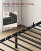 VASAGLE Metallbett 90 x 200 cm, stabiler Bettrahmen mit Produktbild-Vorschau 4
