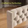 INONEFT Posteľ s úložným priestorom, čalúnená posteľ Náhľad obrázku produktu 7
