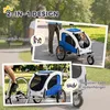 PawHut 2-in-1 Hundeanhänger für Fahrrad Hundebuggy für Produktbild-Vorschau 4