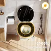 Toilettendeckel O Form WC-Sitze, Holzklobrille Marmor Produktbild-Vorschau 5