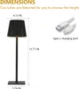 Tischlampe Kabellos, LED Tischleuchte, Dimmbar Touch Akku Produktbild-Vorschau 10