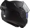 LS2 FF906 Advant Solid Noir casque pliable, noir, M (57/58) Voir les images du produit 2
