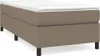 Struttura letto in tessuto taupe 90x200 cm Anteprima dell’immagine prodotto 1