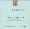 The image shows the front packaging of an Estee Lauder Revitalizing Supreme+ Youth Power Cream. Anteprima dell’immagine prodotto