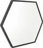 LOFT42 WandWandspiegel  Hexagon Large - schwarz - 58x50 Produktbild-Vorschau 1