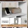 Stojak na gramofon COSTWAY ze stacją ładującą, szafka na Podgląd zdjęcia produktu 7