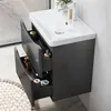 Waschtisch mit Unterschrank 50 cm Smiley Badmöbel Set Produktbild-Vorschau 2