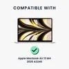 kwmobile Sichtschutzfolie für Apple Macbook Air 13 M4 2025 Produktbild-Vorschau 2