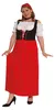 Wirtin Bäuerin Mittelalter Kostüm für Damen Gr. M-XL, Produktbild-Vorschau 3