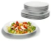 12pcs Service de table Lotta blanc Porcelaine 6 personnes Voir les images du produit 1