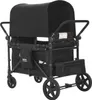 Wagon Kinderwagen für 4 Kinder Push Pull Faltbare Produktbild-Vorschau 10
