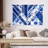 MuchoWow® Wandteppich Wandbehang Design - Delfter Blau - Produktbild-Vorschau 2