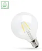LED E27 4W 230V AC bianco caldo DIMMABILE 380 lumen 300° Anteprima dell’immagine prodotto 2