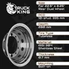 TruckKing Radkappe 22,5"x8,25" Edelstahl Radzierblende Produktbild-Vorschau 7