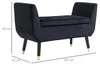 Luksusowa ławka 107 cm x 42 cm x 65 cm Podgląd zdjęcia produktu 3