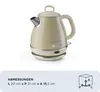 Vintage waterkoker, 1 liter, crème kleur Productafbeelding-voorbeeld 8