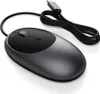A close-up studio shot of a wired computer mouse with a USB-C connector. Produktbild-Vorschau