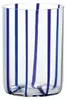 Zafferano Set 6 Tumbler Tirache in vetro colorato blu, Anteprima dell’immagine prodotto 1